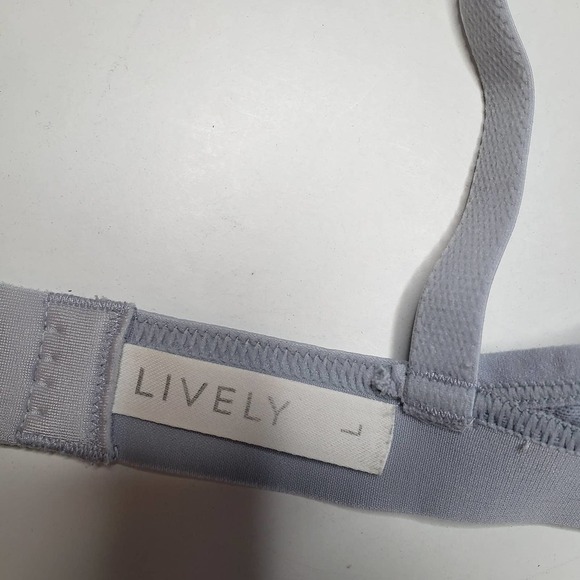 Lively Lace Bralette L Pale Blue - Picture 6 of 9